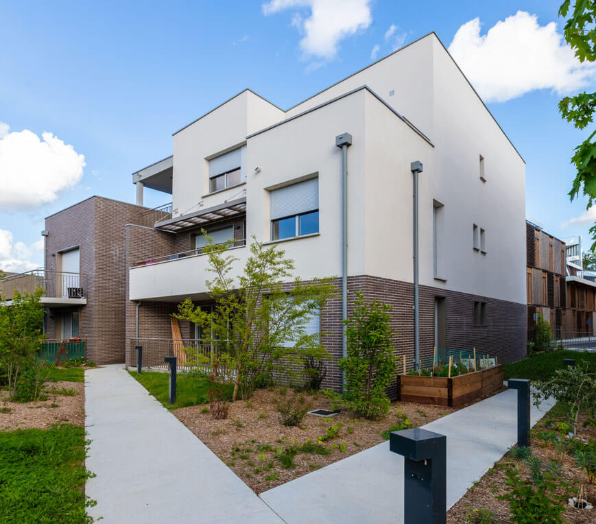 Logements sociaux Les Jardins de Cyméa à Toulouse MR3A