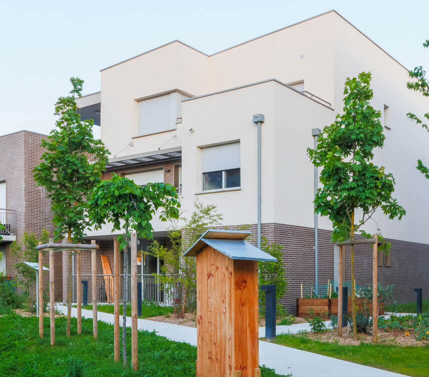 Logements sociaux Les Jardins de Cyméa à Toulouse MR3A