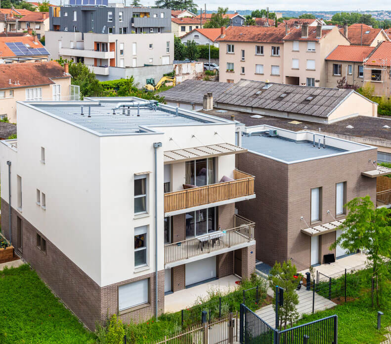 Logements sociaux Les Jardins de Cyméa à Toulouse MR3A